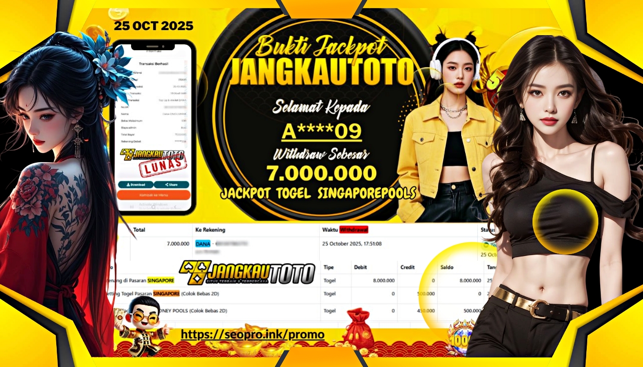 BUKTI WITHDRAW SGP7JT